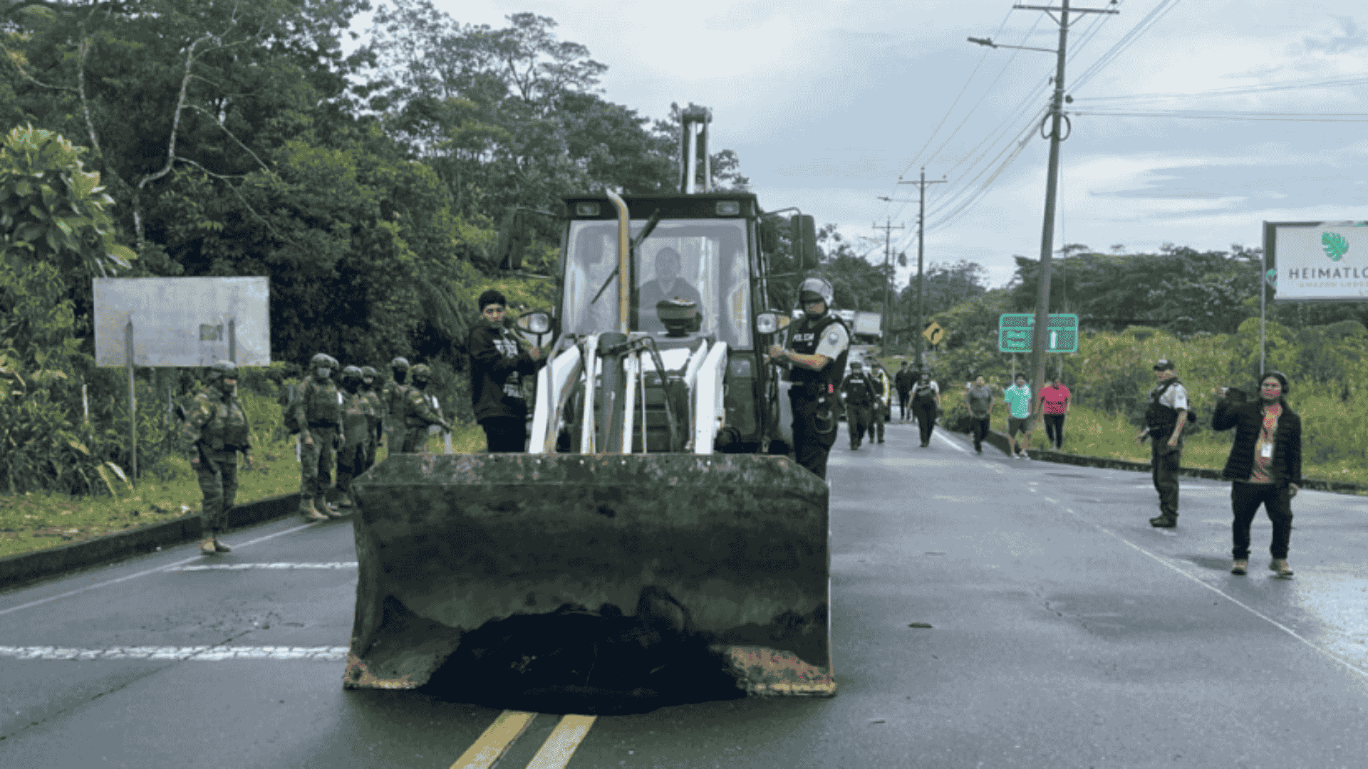 Noticia – Paro Nacional: situación de vías en Ecuador (24 de septiembre de 2025)